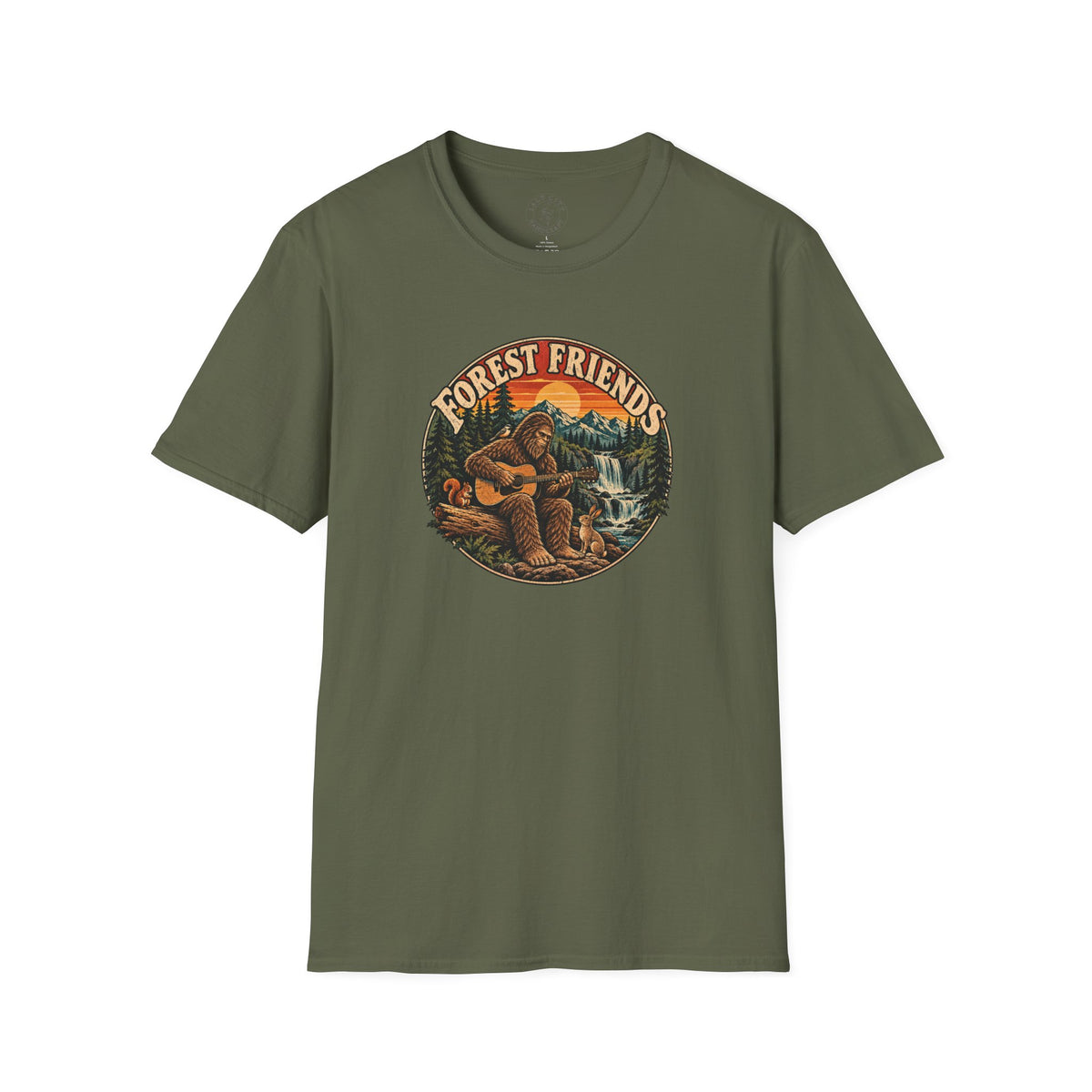 Bigfoot Forest Friends T-Shirt