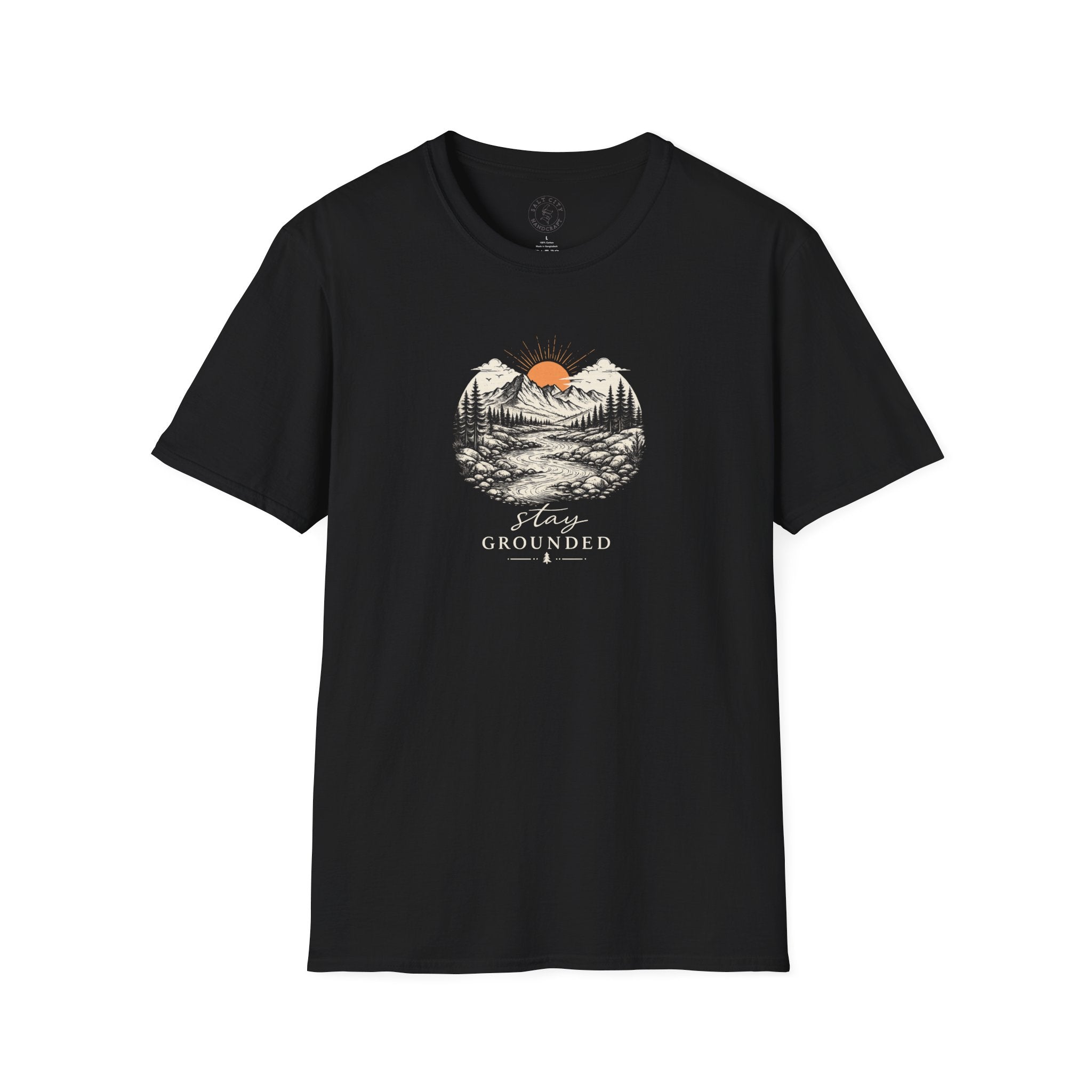 Unisex Softstyle "Stay Grounded" T-Shirt | Nature Tee