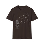 Dandelion & Butterflies T-Shirt — Whimsical Nature Graphic Tee