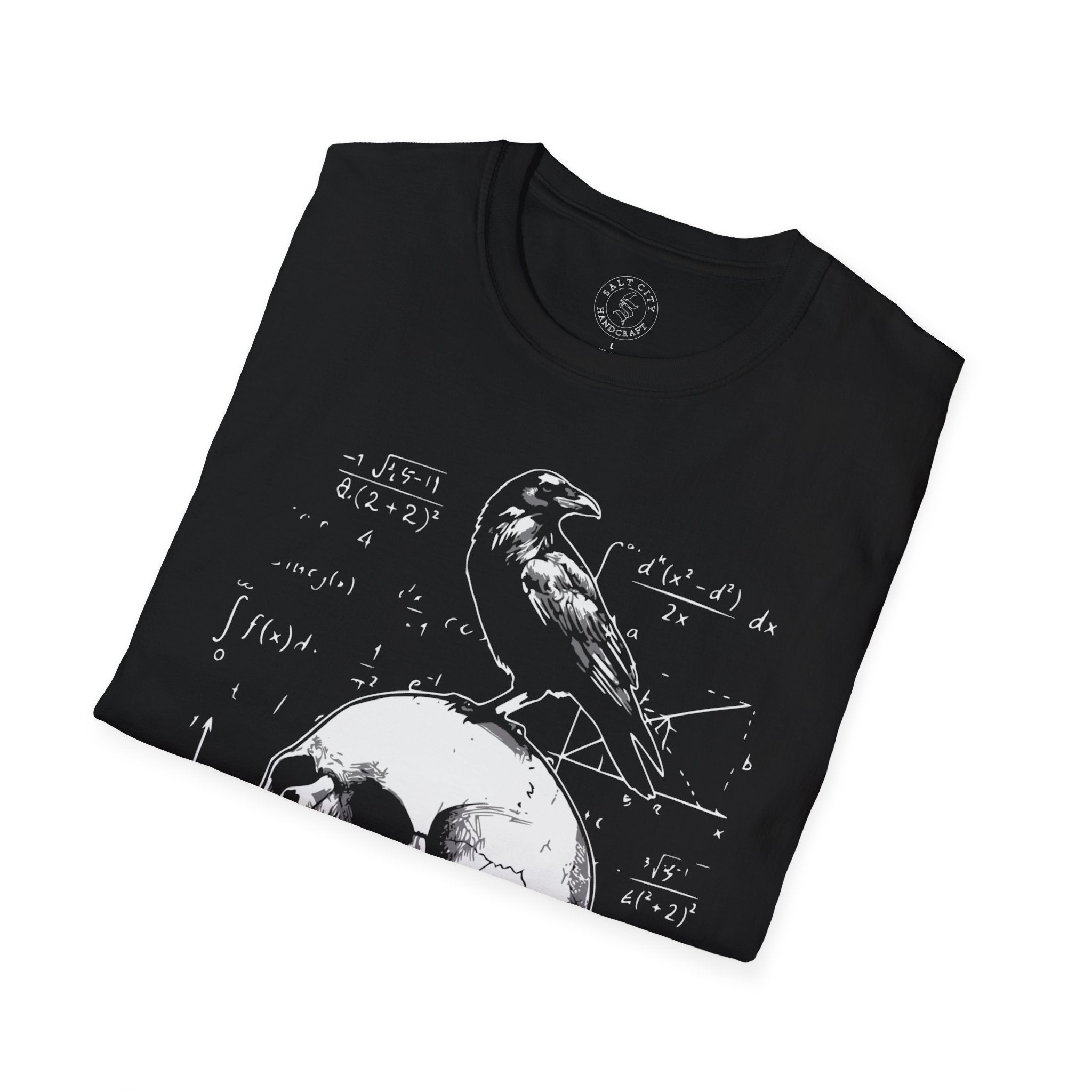 Raven Skull Graphic Tee | Skull T-Shirt | Raven Tee
