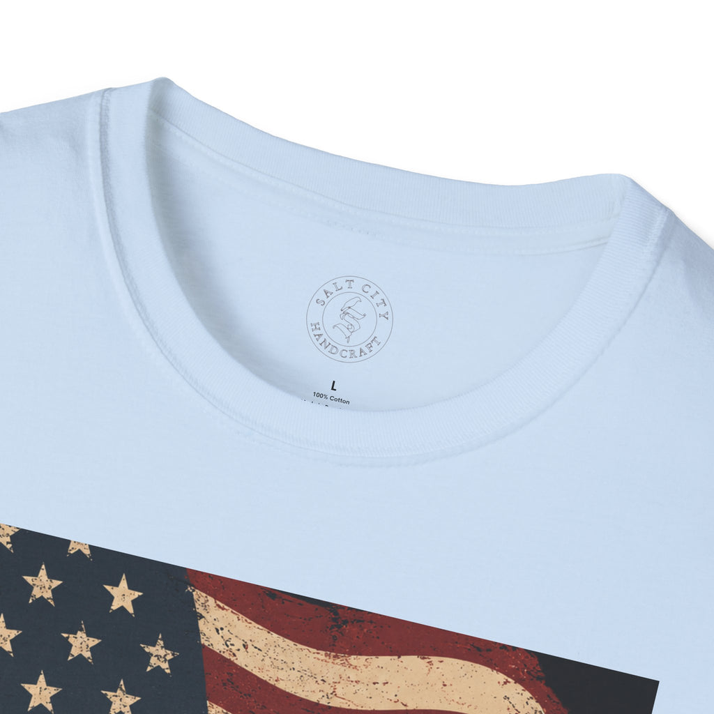 Patriotic Eagle T‑Shirt | American Flag Bald Eagle Graphic Tee