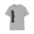Climber Silhouette T‑Shirt — Above The Noise Minimalist Rock Climbing Tee