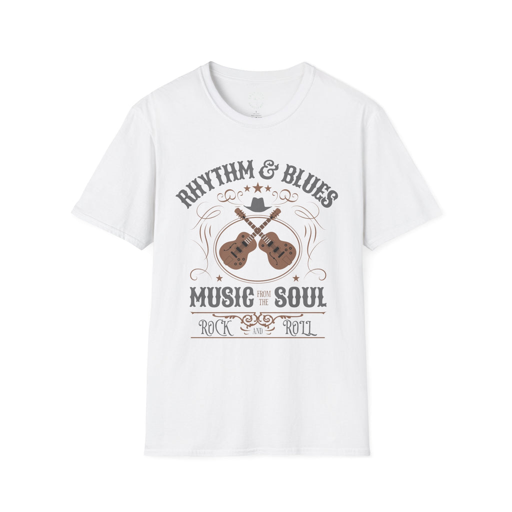 Rhythm & Blues Music of the Soul T-Shirt | Rock and Roll Guitar Design