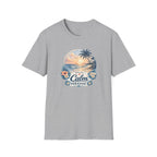 Calm Paradise Sunset T-Shirt — Tropical Beach Graphic Tee