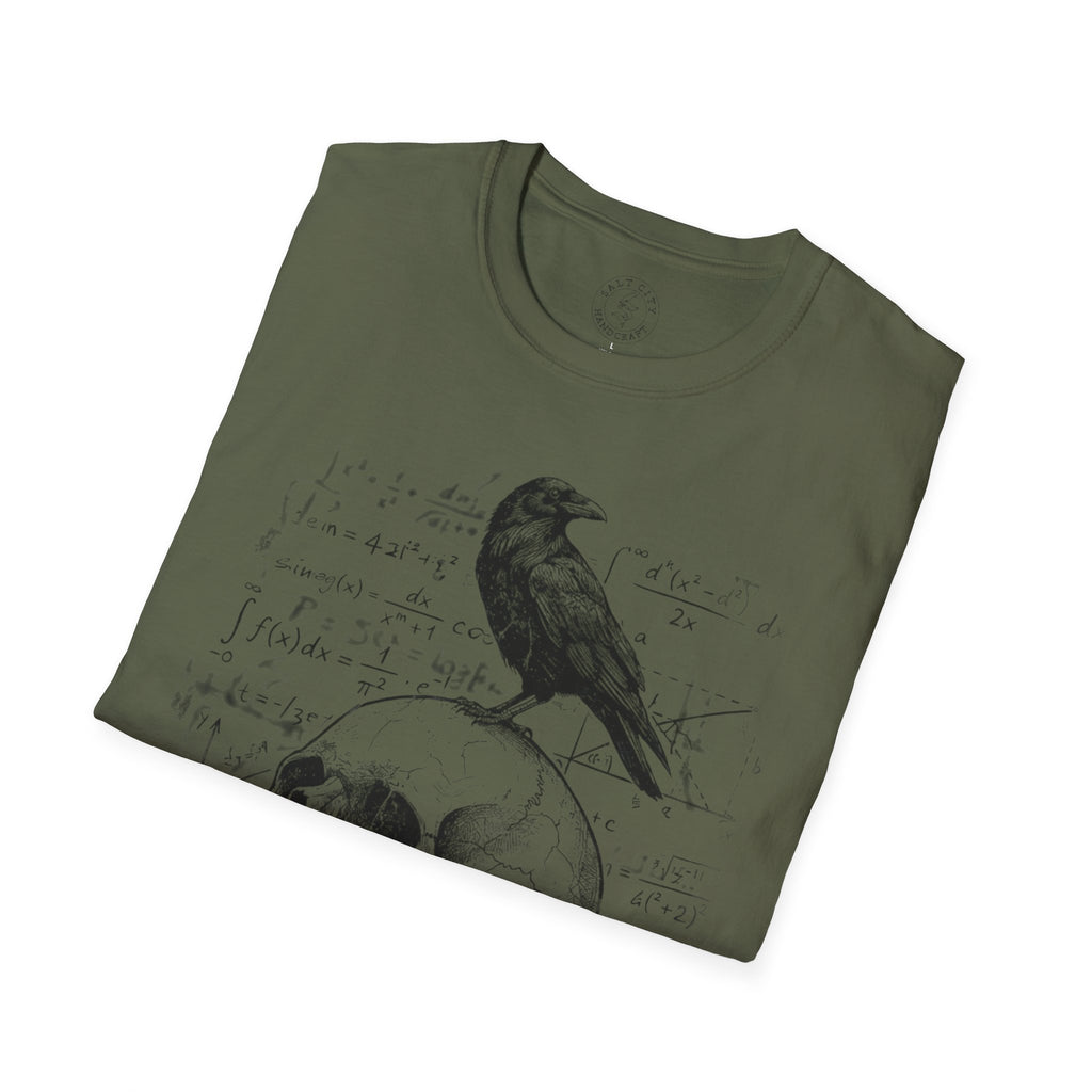 Raven Skull Graphic Tee | Skull T-Shirt | Raven Tee