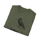 Raven Skull Graphic Tee | Skull T-Shirt | Raven Tee