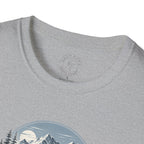 Women's Powder Before Work Ski T-Shirt |  Snowboarding Skiing Mountain Graphic Tee | Unisex Tee