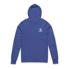 Golf Ball Birdie, With Scarf Hoodie Long Sleeve Tee | Golfing Design