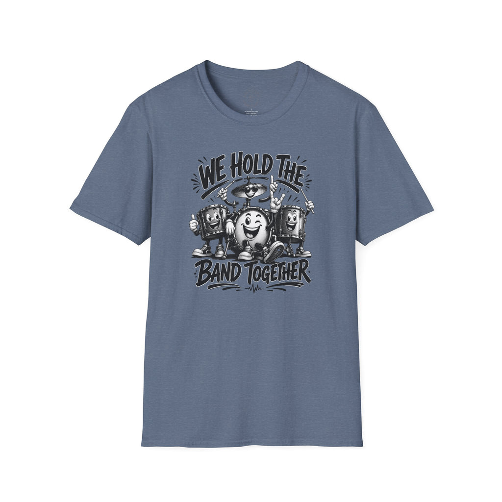 We Hold The Band Together T-Shirt — Vintage Music Cartoon Tee