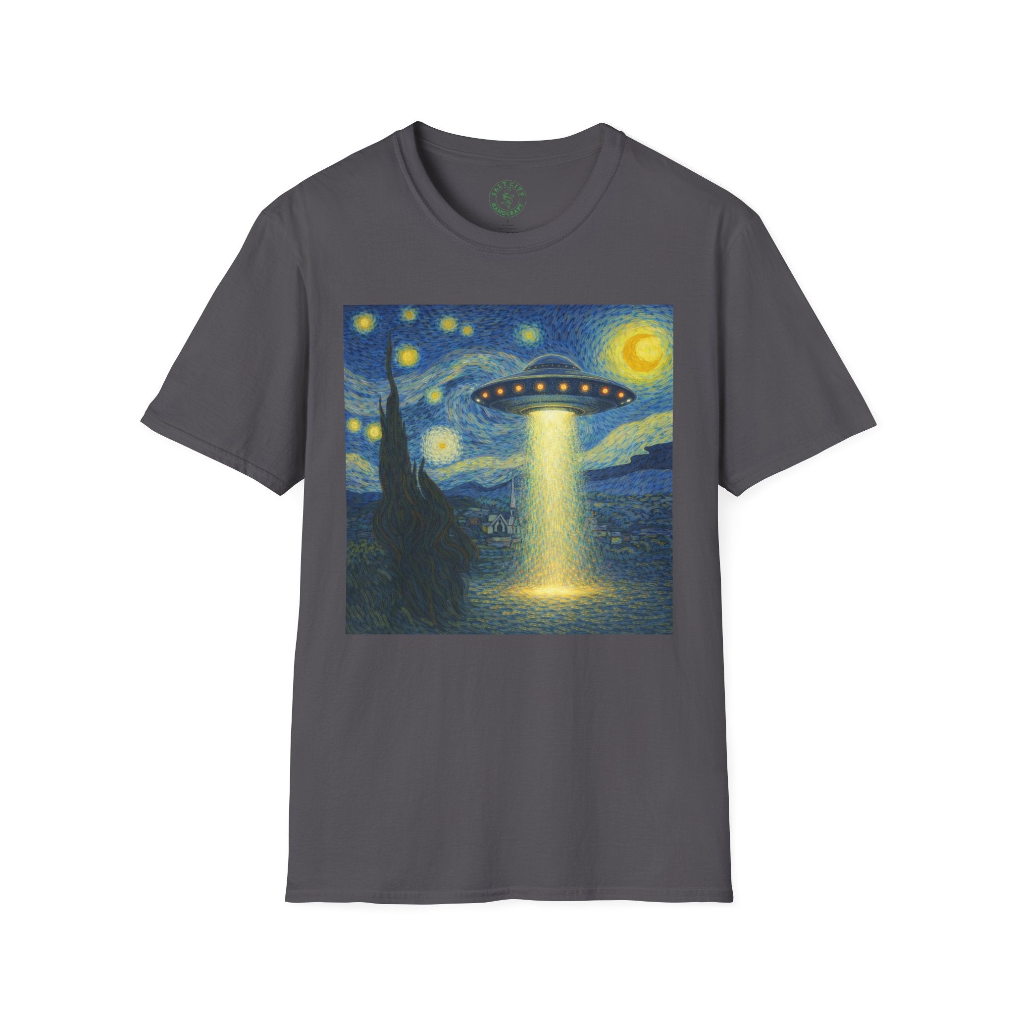 Classic Painting UFO | Starry Night | UFO Shirt