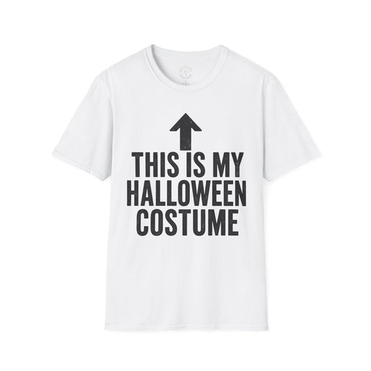 This Is My Halloween Costume T-Shirt — Funny Arrow Graphic Tee for Halloween