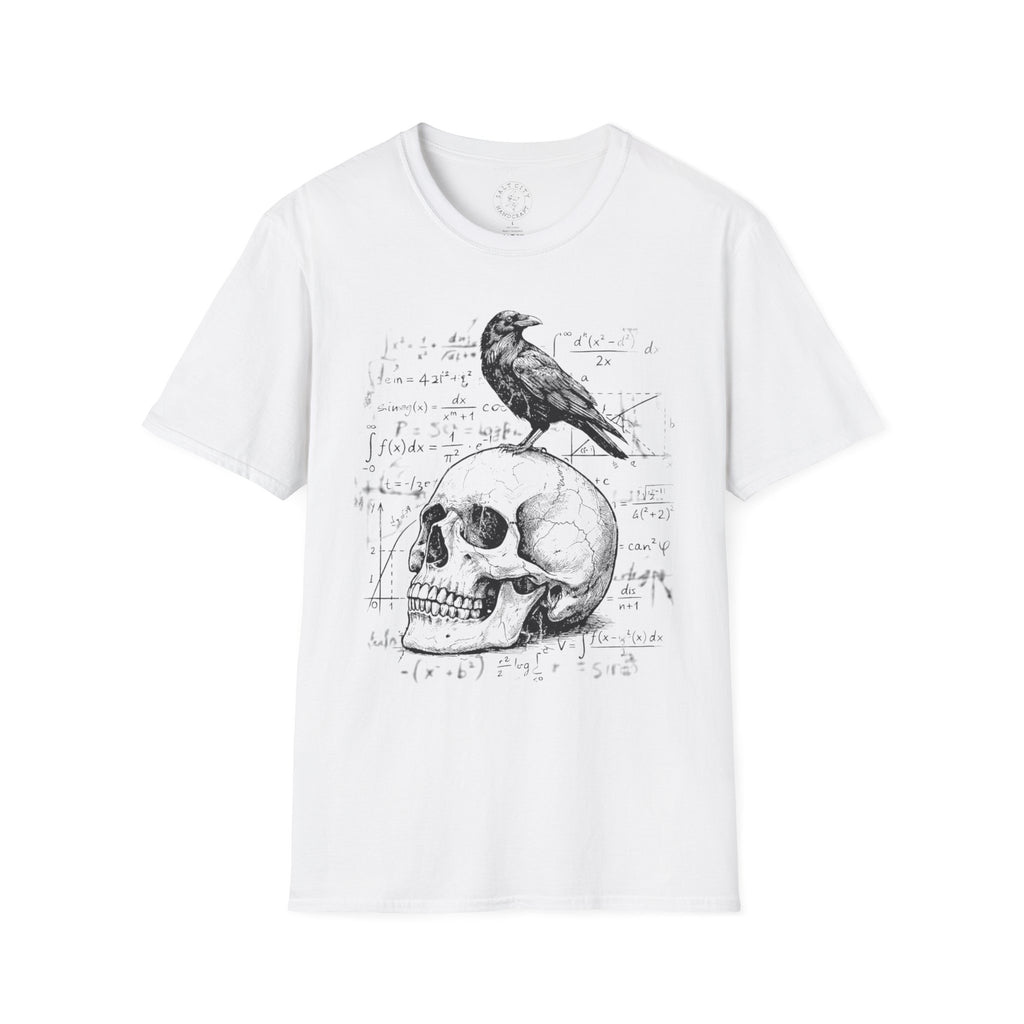 Raven Skull Graphic Tee | Skull T-Shirt | Raven Tee