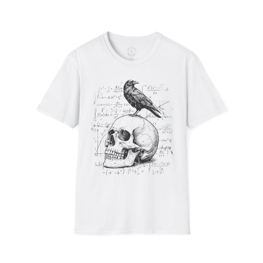 Raven Skull Graphic Tee | Skull T-Shirt | Raven Tee