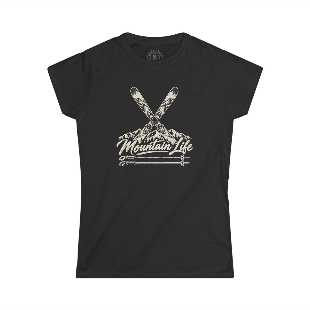 Women's Softstyle Mountain Ski Tee