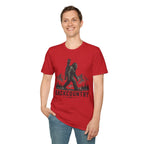 Backcountry Sasquatch T-Shirt — Mountain Skiing Bigfoot Outdoor Tee