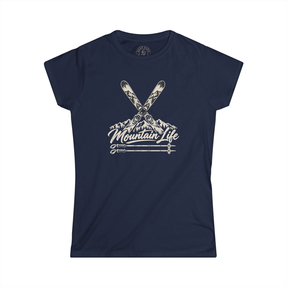 Women's Softstyle Mountain Ski Tee