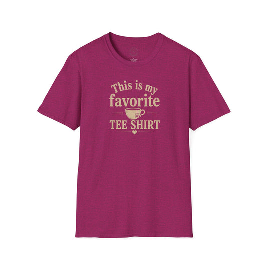 Favorite Tee Shirt T‑Shirt — "This Is My Favorite Tee Shirt" Graphic