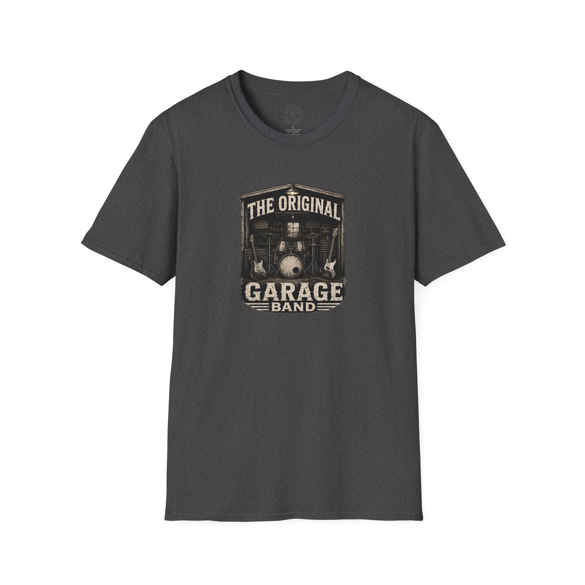 Garage Band T-Shirt — "The Original Garage" Retro Music Tee