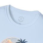 Calm Paradise Sunset T-Shirt — Tropical Beach Graphic Tee