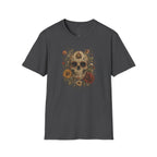 Floral Skull T-Shirt - Day of the Dead Skull Tee