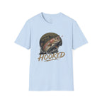 Fishing T-Shirt — 'Hooked' Rainbow Trout Graphic Tee