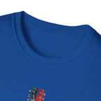 Acoustic Guitar Paint T-Shirt | Acoustic Guitar Shirt