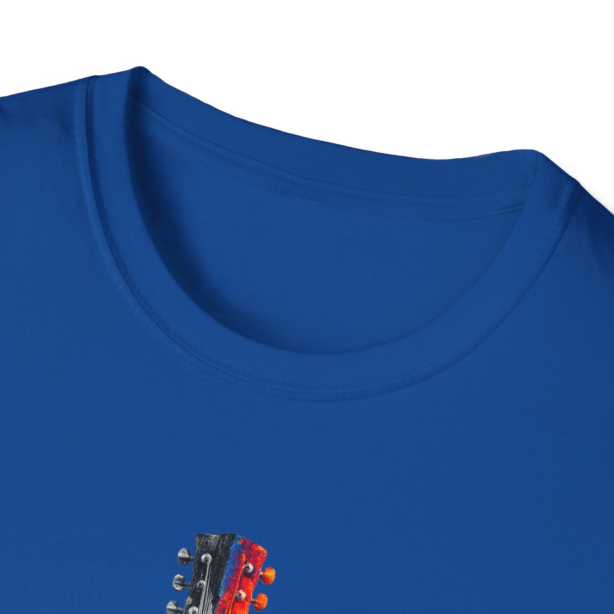 Acoustic Guitar Paint T-Shirt | Acoustic Guitar Shirt