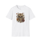 Floral Skull T-Shirt - Day of the Dead Skull Tee