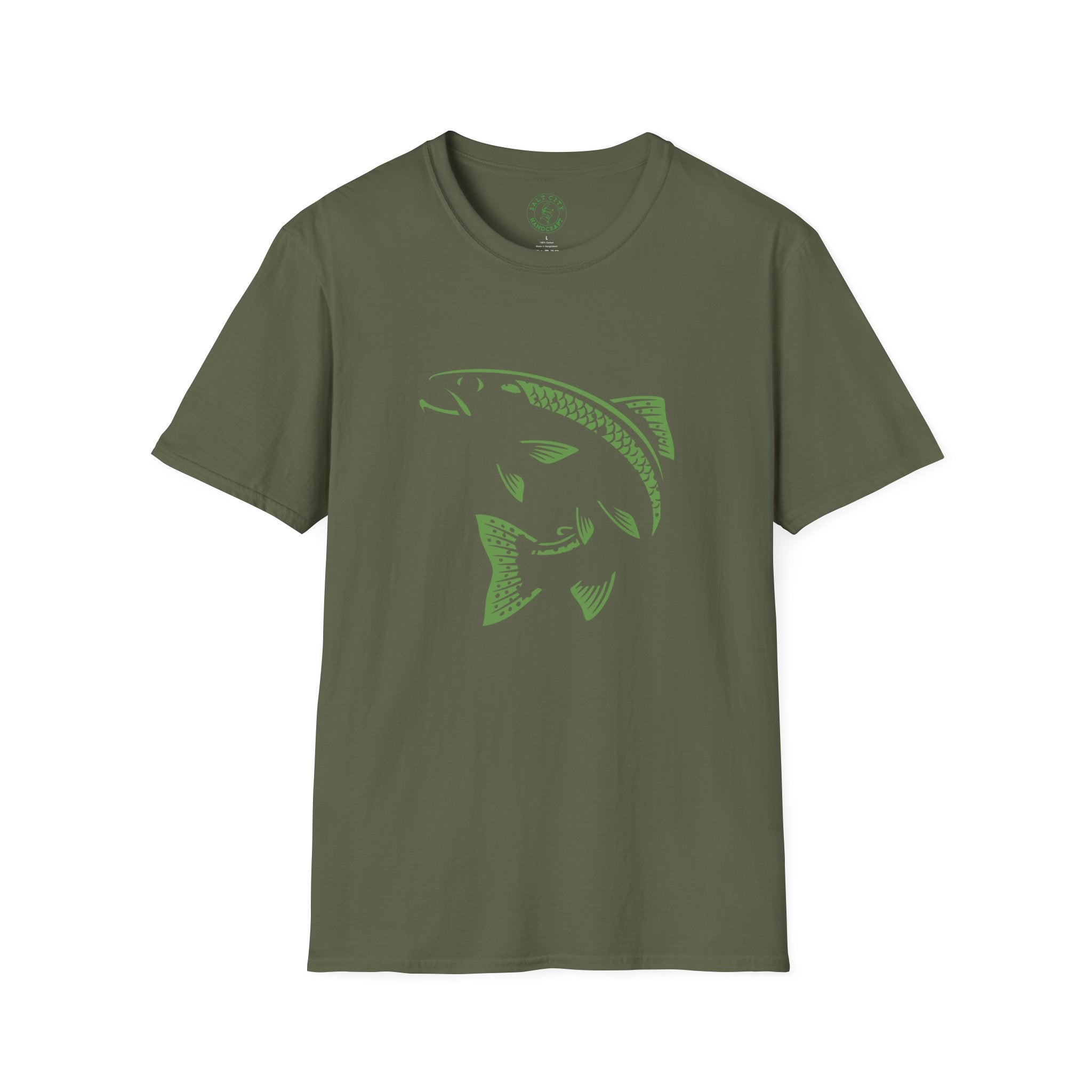 Fish T-Shirt | Trout Art, Fishing Design