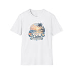 Calm Paradise Sunset T-Shirt — Tropical Beach Graphic Tee