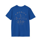 America 250 Years Commemorative T-Shirt | Minimal Patriotic Tee