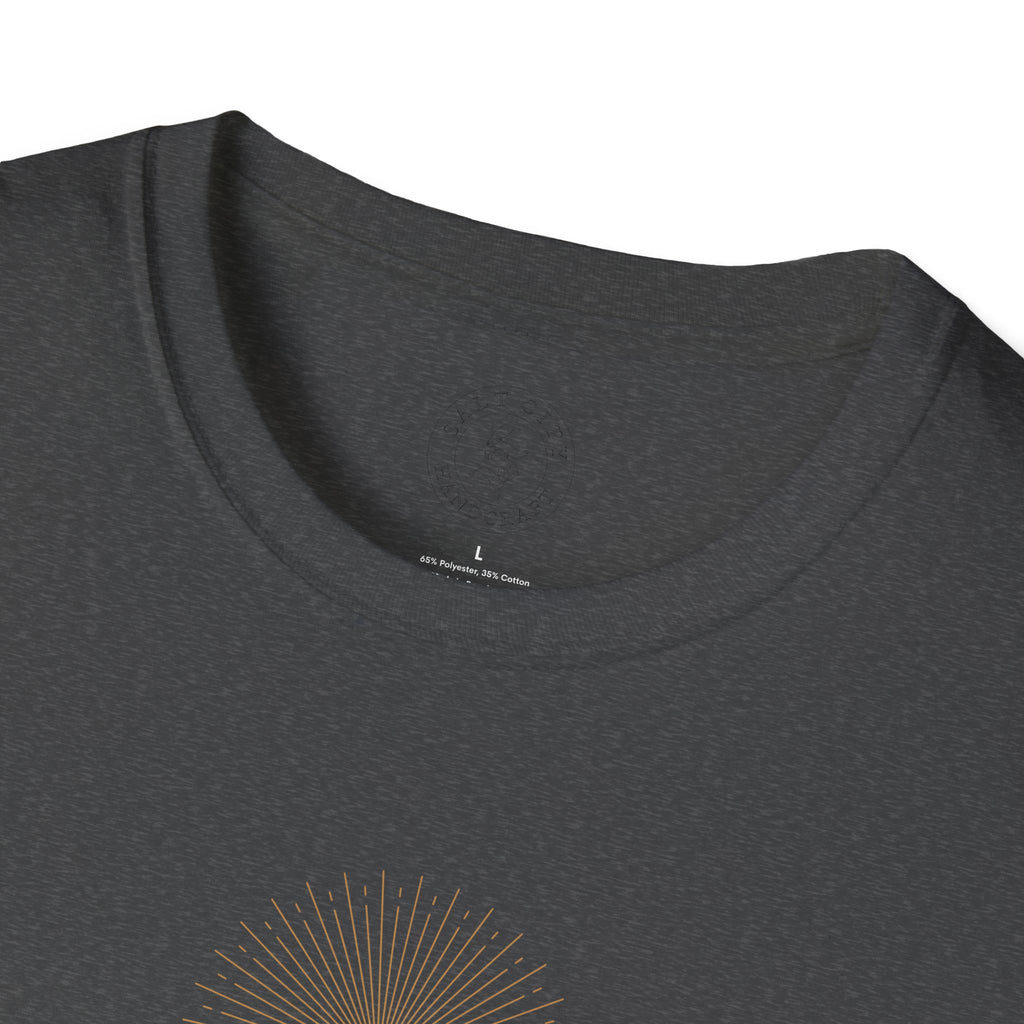 Backcountry Skier T-Shirt | Nature Minimalist Outdoor | Sunset Skier
