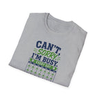 Can't, Sorry I'm Busy Golf T-Shirt — Funny Golf Shirt