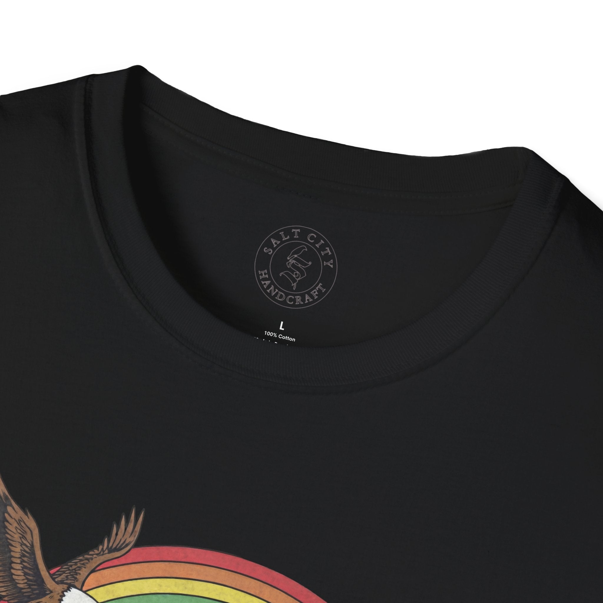 This Is Prolly My Awesomest T-Shirt — Funny Retro Rainbow Animal Graphic Tee