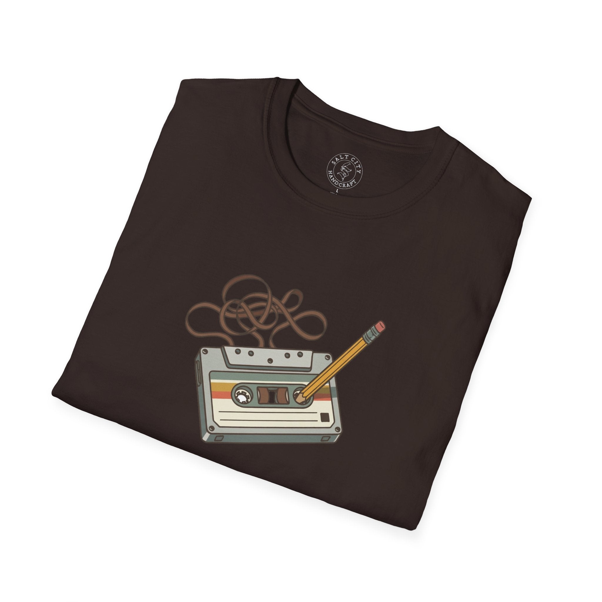 Cassette Tape 'Never Forget' T-Shirt | Retro Music Vintage Tape Shirt