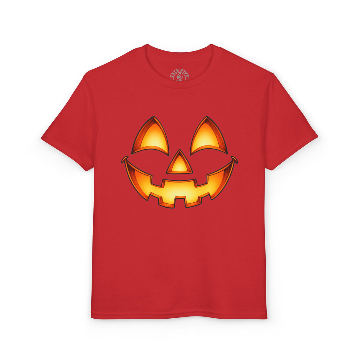 Kids Halloween Pumpkin Jack-o'-Lantern T-Shirt