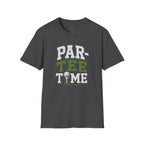 Par-Tee Time Golf T-Shirt — Funny Golf Shirt with Tee & Ball Design