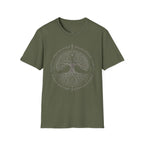 Tree of Life T-Shirt — Minimalist Mandala Design