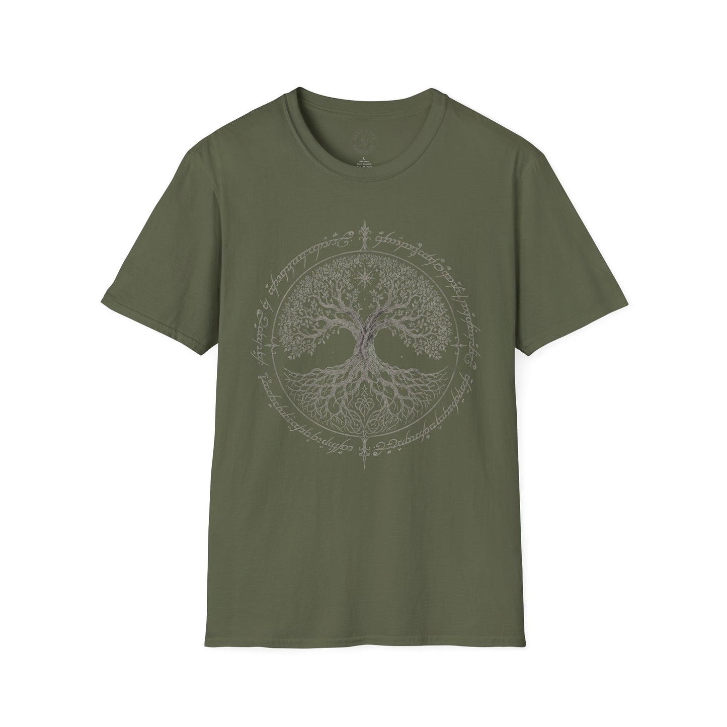 Tree of Life T-Shirt — Minimalist Mandala Design