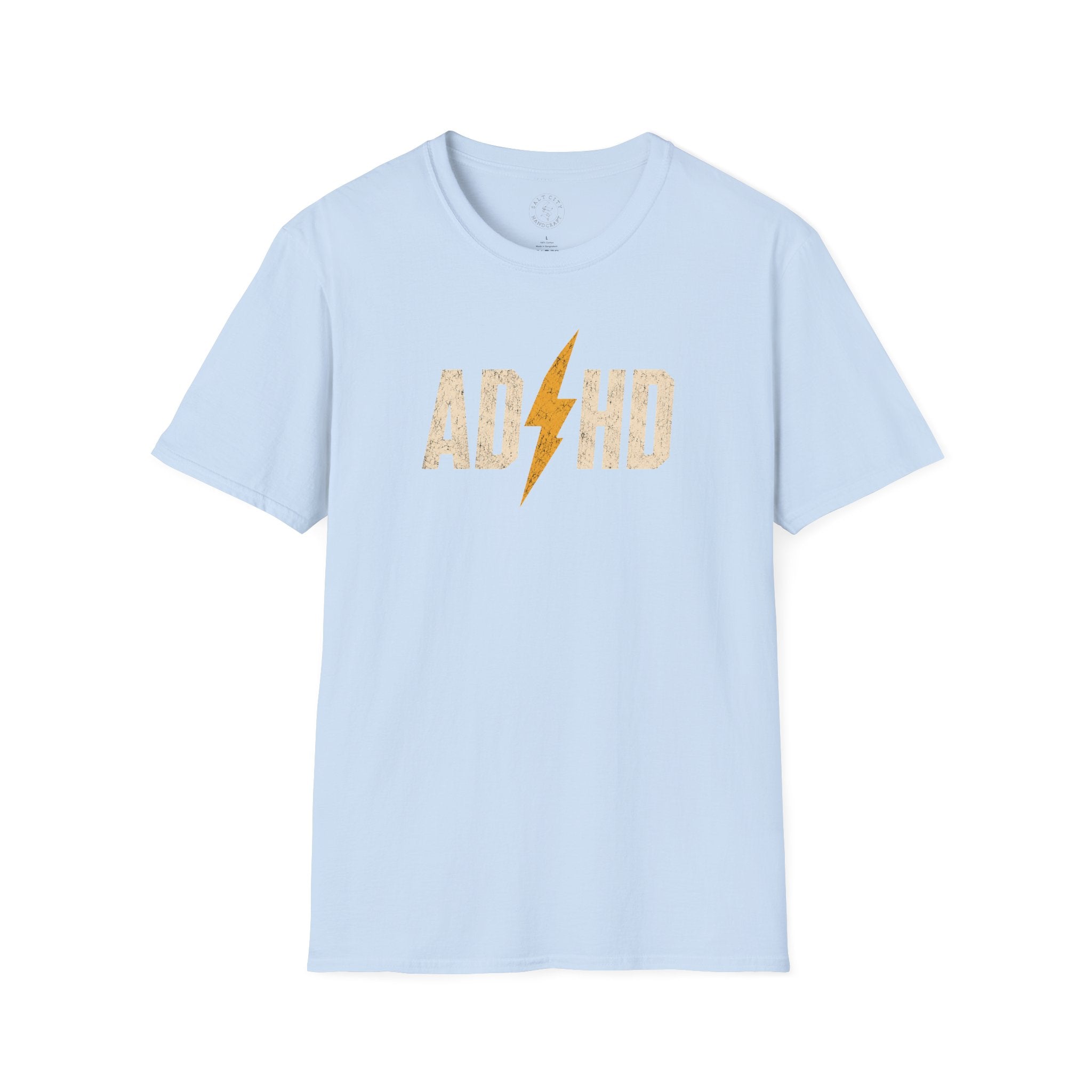 ADHD Lightning Bolt T-Shirt — Retro Tee