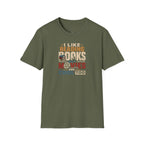 Books Unisex Softstyle T-Shirt | Funny Books And Movies Tee