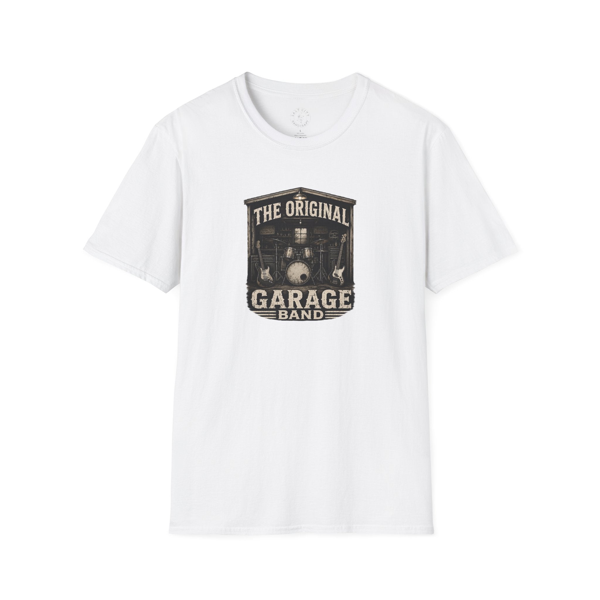 Garage Band T-Shirt — "The Original Garage" Retro Music Tee