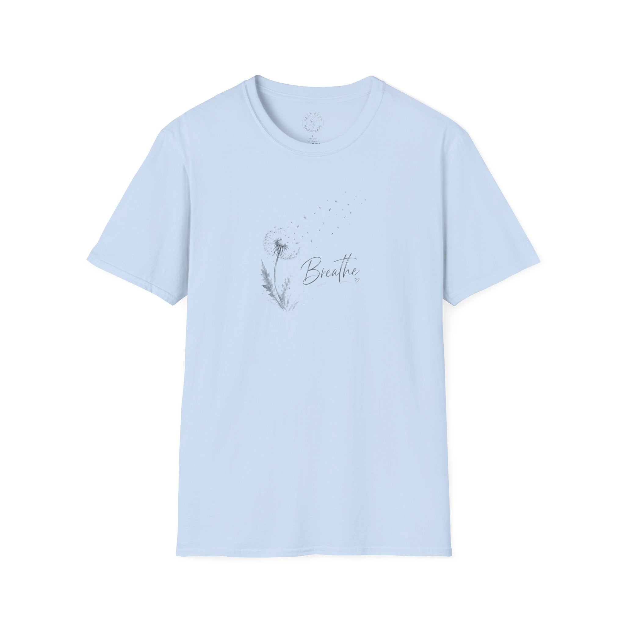 Breathe Dandelion T-Shirt — Minimal Relaxation Tee