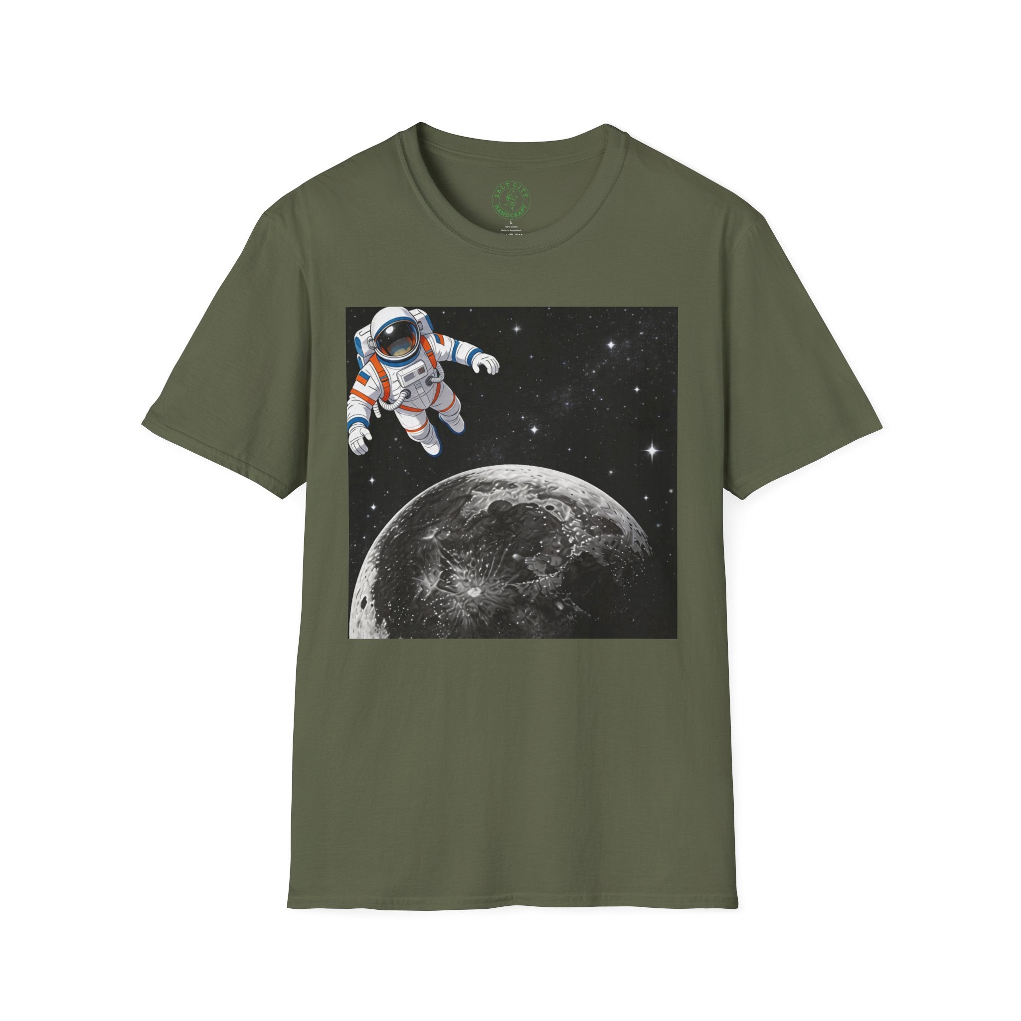 Space Explorer T-Shirt | Astronaut graphic T-Shirt | Moon Space Design