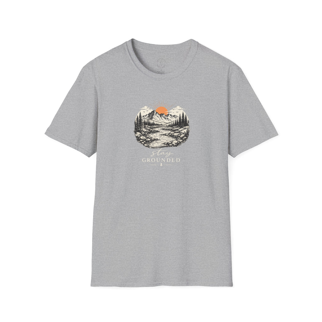 Unisex Softstyle "Stay Grounded" T-Shirt | Nature Tee