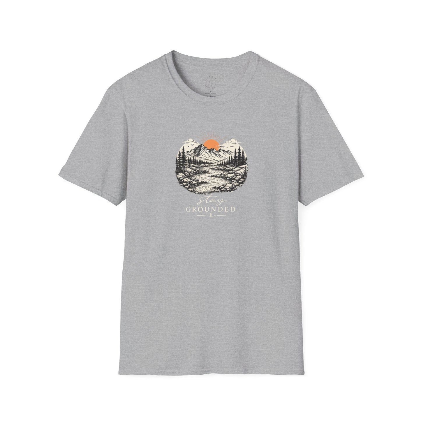 Unisex Softstyle "Stay Grounded" T-Shirt | Nature Tee