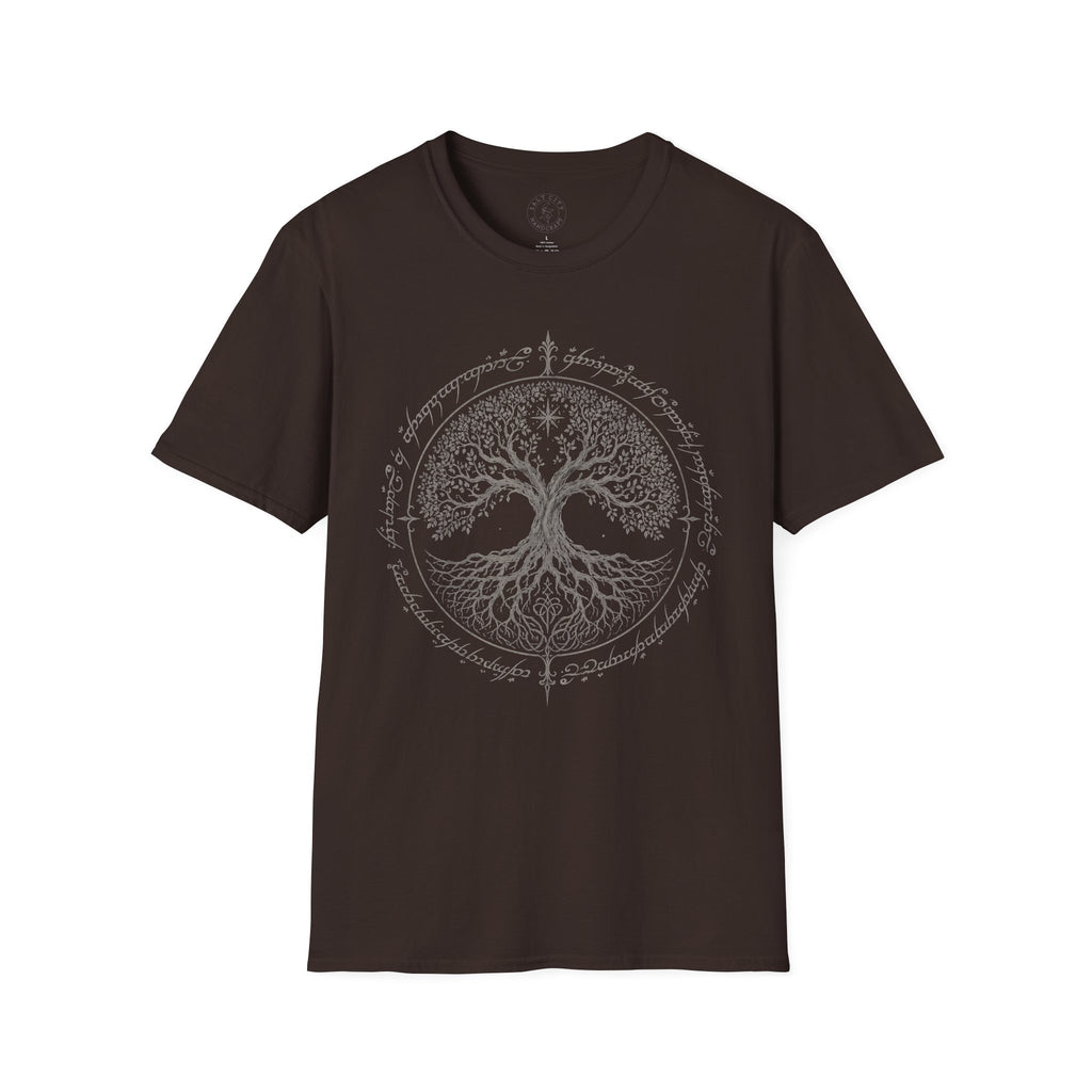 Tree of Life T-Shirt — Minimalist Mandala Design