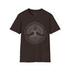 Tree of Life T-Shirt — Minimalist Mandala Design
