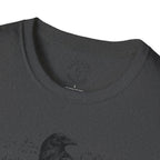 Raven Skull Graphic Tee | Skull T-Shirt | Raven Tee